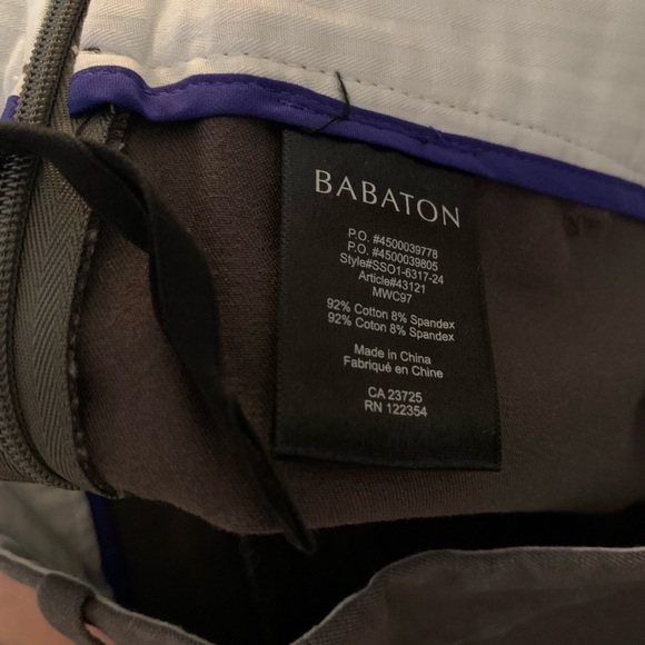 Babaton Bi-Stretch Pant in Dark Grey - Picture 8 of 9